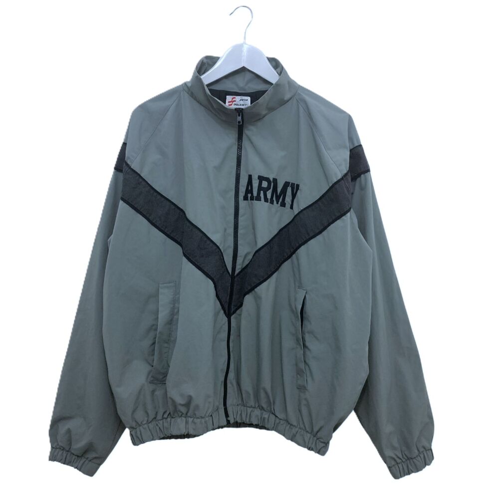 Vintage 90s Army IPFU Jacket S Regular Gray PT Windbreaker Skilcraft Military